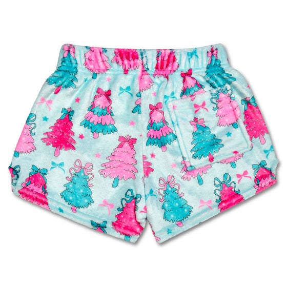 Fancy Tree Plush Shorts