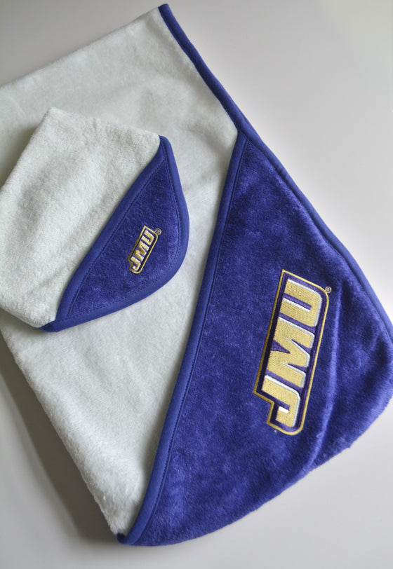 JMU Hooded Towel/ Washcloth