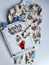 Santa Mouse Book & Pajama Gift Set