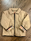 Tucker Jacket Quilted Brown with Plaid Lining
