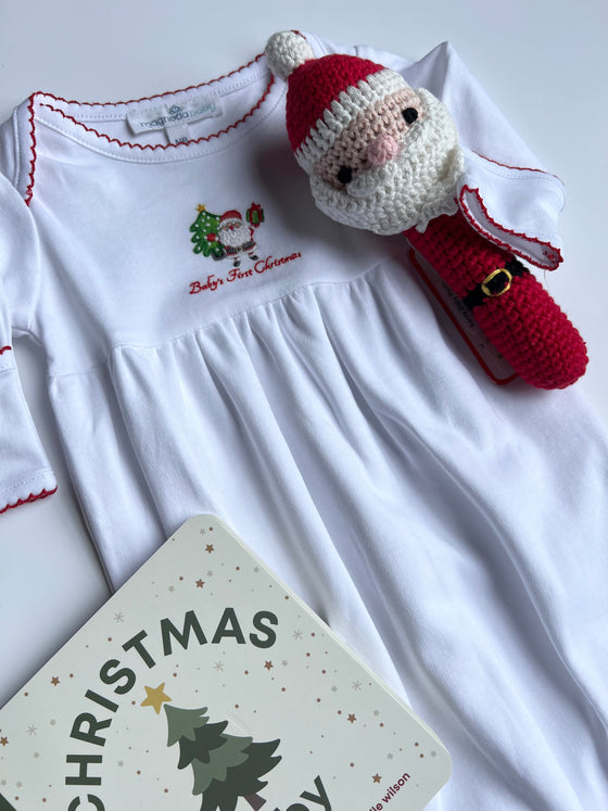 Baby's First Christmas Gown