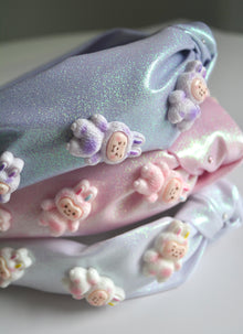  Labubu Charm Knot Headband
