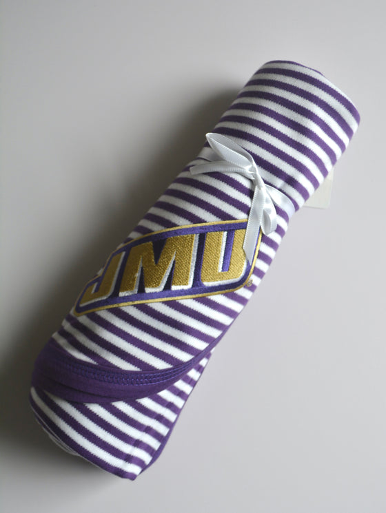 JMU Stripe Blanket