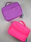 Nylon Lunch Bag Box: Purple