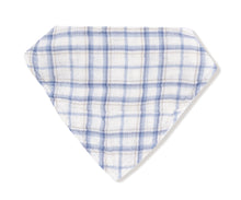  Blue Plaid: 
Bandana Bib