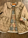 Saylor Quilted Brown Jacket