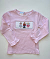 Nutcracker Smocked Long Sleeve Shirt