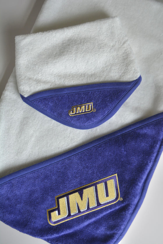 JMU Hooded Towel/ Washcloth