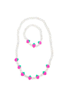  Berry Beautiful Necklace and Bracelet Set