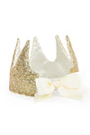 Gracious Gold Sequins Crown