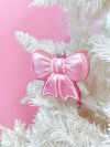 Pink Bow Ornament