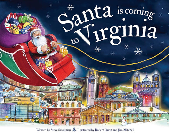 Santa is Coming to Virginia Book