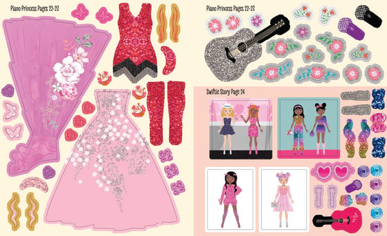 My Sticker Dress-up Swifties Book