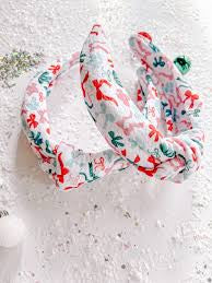  Girls Holiday Bows Knotted Headband