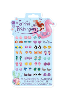  Mermaid Stick on Earrings