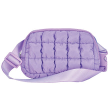  Vivid Violet Quilted Belt Bag