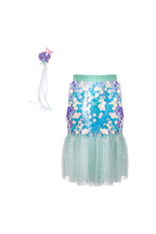  Bling Bling Mermaid Skirt & Hairclip Set - 4/6
