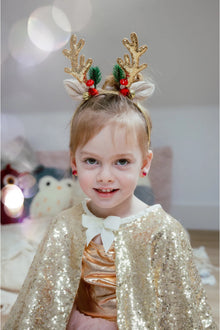  Holiday Rudolph Headband