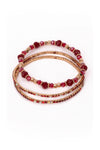 Boutique Ruby Red Bracelet Set