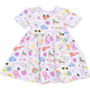 Girl Power Twirly Dress with Cartwheel Shorts