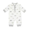 Vintage Airplane Pilots: Zip Romper