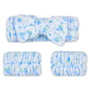 Blue Ditsy Spa Set