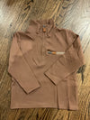 Kingston 1/4 Zip Pullover - Brown