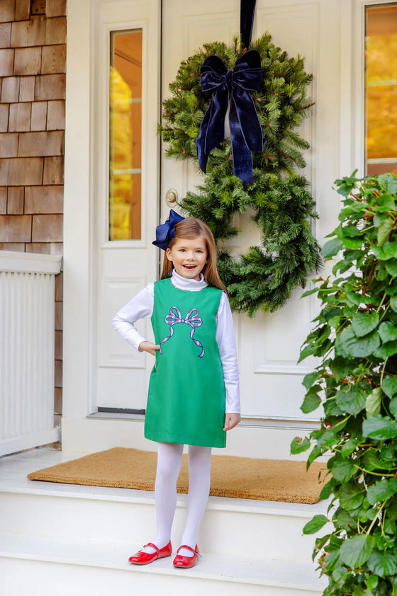 Annie Apron Dress- Bow