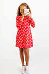 Bustling Bows: Long Sleeve Poly Play Dress