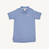 Prim & Proper Polo: Park City Periwinkle w. White Stork