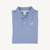 Prim & Proper Polo: Park City Periwinkle w. White Stork