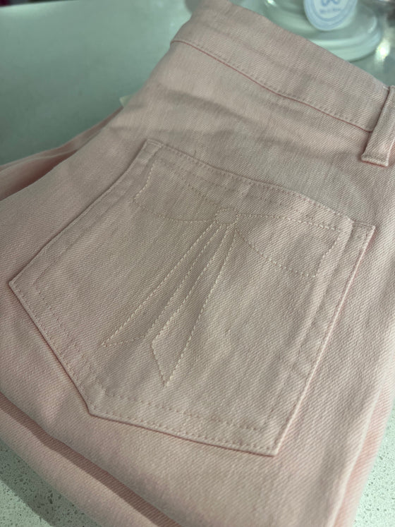 Pep Club Pant- Denim (palm beach pink)
