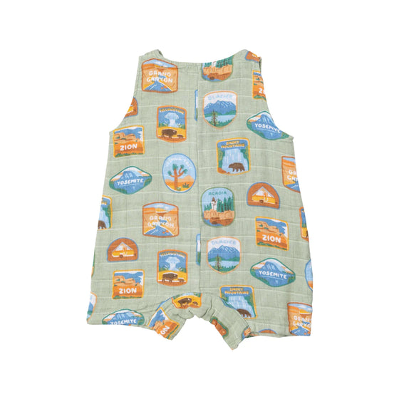 National Park Patches: Shortie Romper