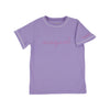 Sir Proper Embroidery T-shirt: Palisades Purple Magical