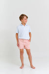 Prim and Proper Polo: Buckhead Blue/Seaside Sunny Yellow