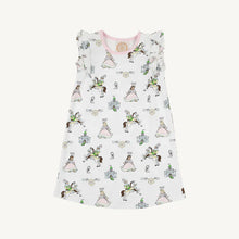  Ruehling Ruffle Dress: Darling Duchess with Palm Beach Pink
