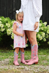 Ruehling Ruffle Dress: Cute to Boot