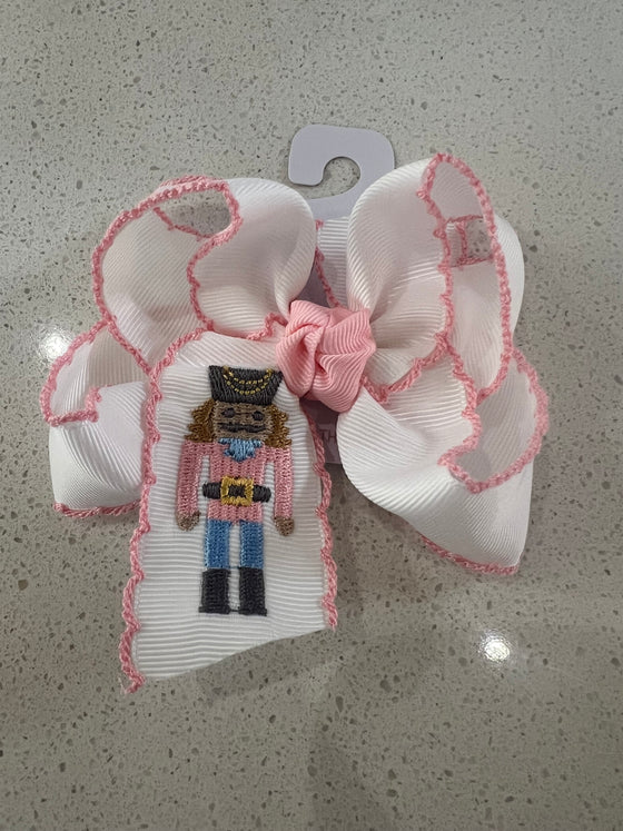 Pastel Nutcracker Bow
