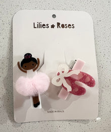  Ballerina Tutu Hair Clip Set