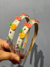 Fruit Charm Satin Headband