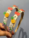 Fruit Charm Satin Headband