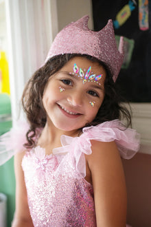  Precious Pink Sequin Crown