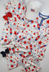 Sparkly 4th of July Bamboo Dress