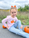 Pumpkin Pink Stripe Shirt