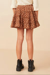 Ditsy Floral Elastic Waist Skirt