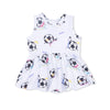 Tank top & Shorts: Soccer balls playing soccer