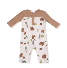  Sweet Brown Bears Romper