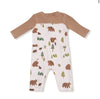 Sweet Brown Bears Romper