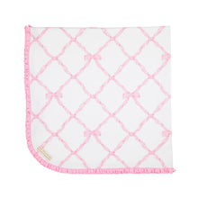  Baby Buggy Blanket:Belle Meade Bow With Pier Party Pink