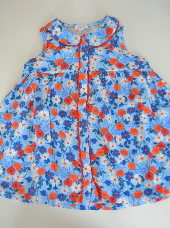 Poppy Days The Jill- Peter Pan Collar with Ric Rac trim
